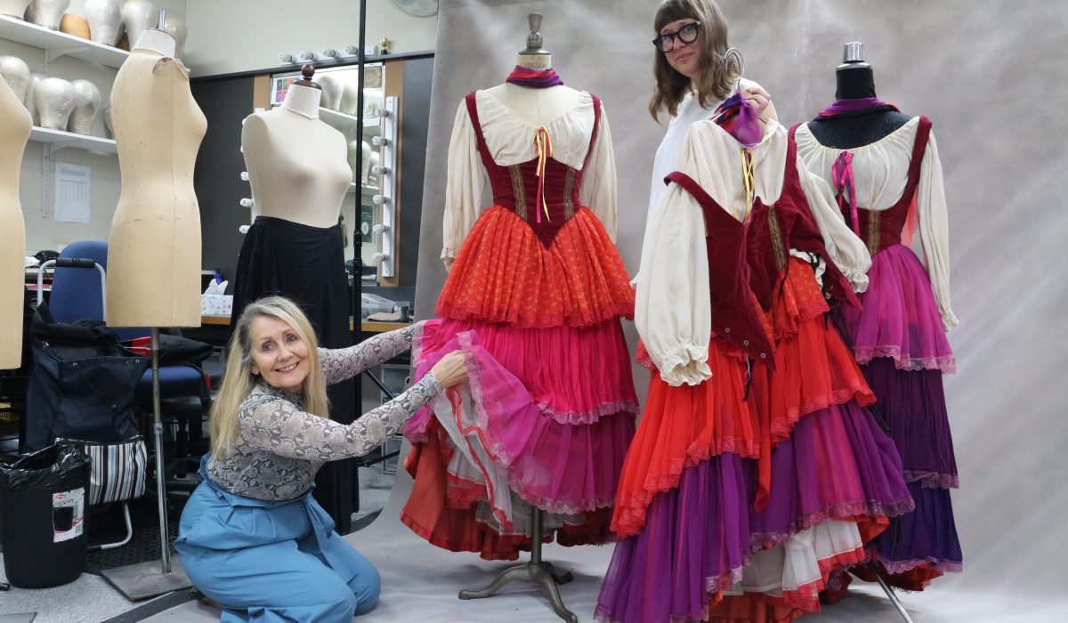 Step behind the seams with Opera Queensland wardrobe team